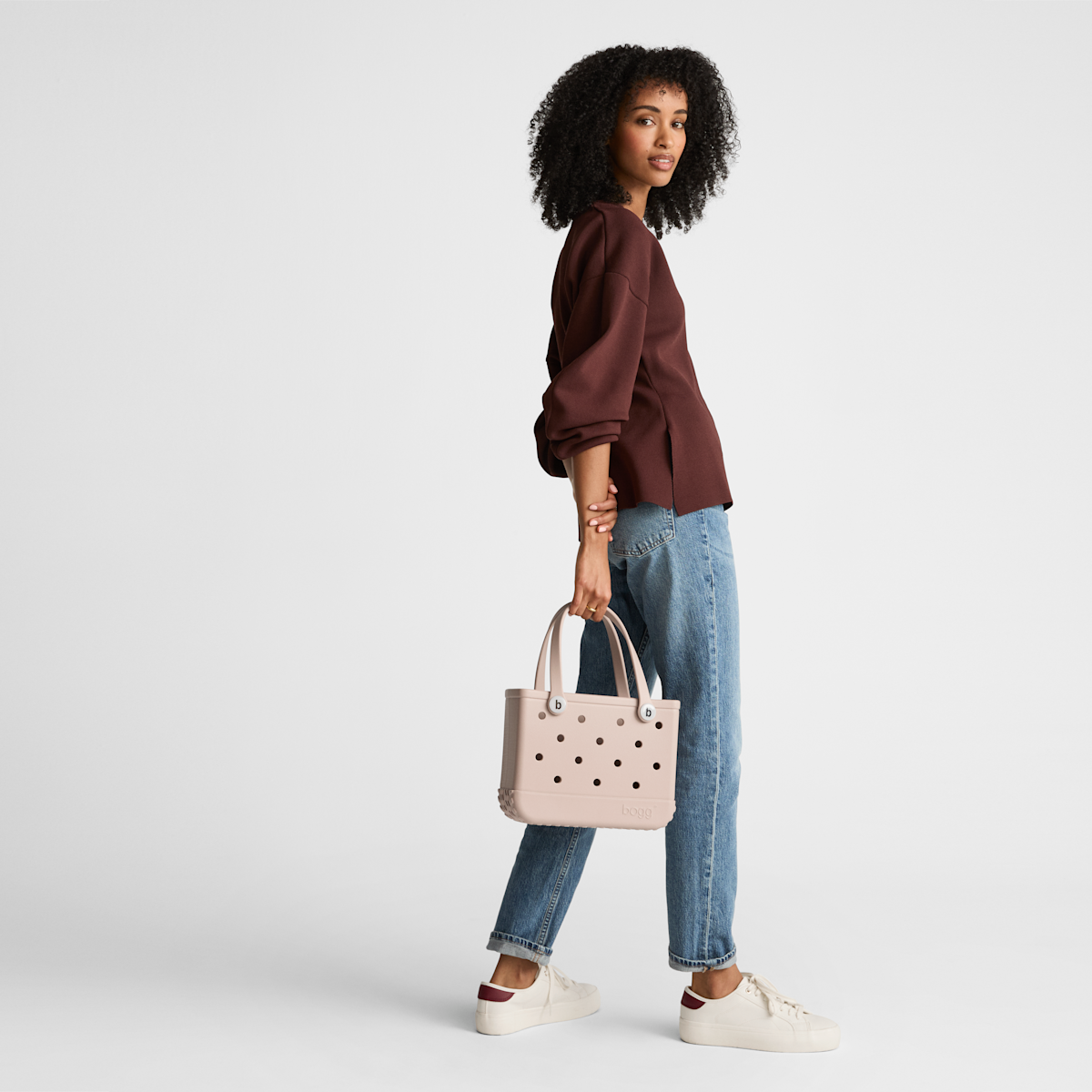 Bitty Bogg Bag - Beachside Stripe
